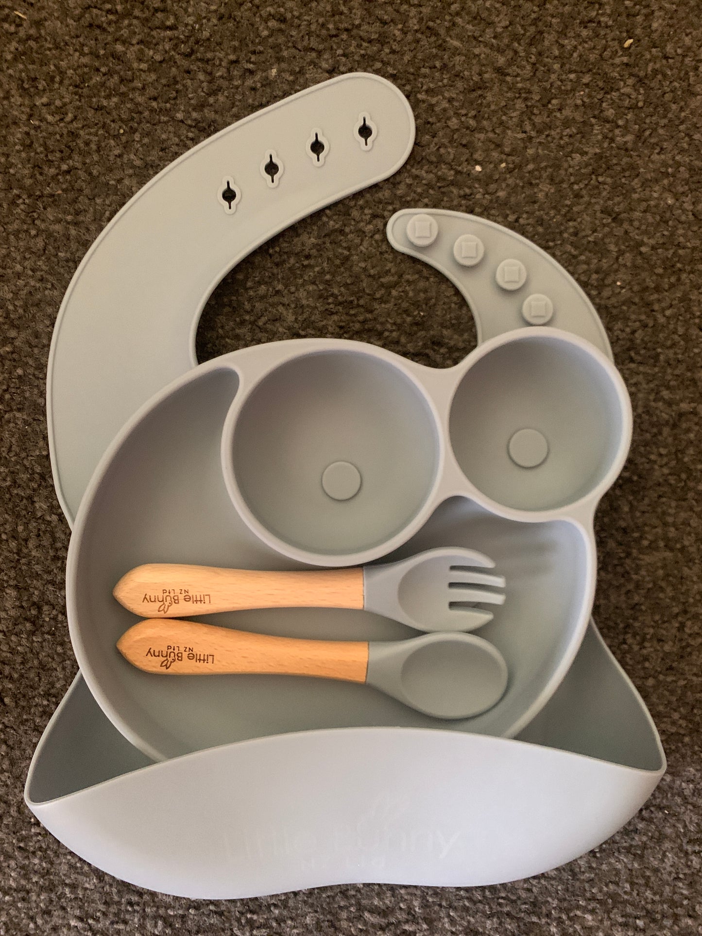 **50% OFF at Checkout. Frog Silicone Feeding Set