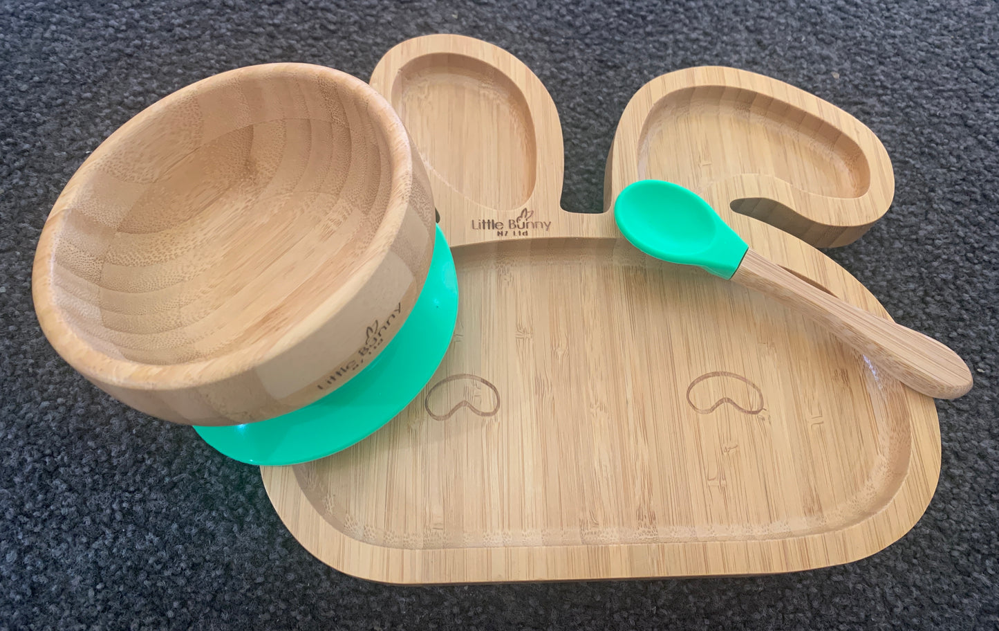 **50% OFF at Checkout. Bamboo Bunny Feeding Set