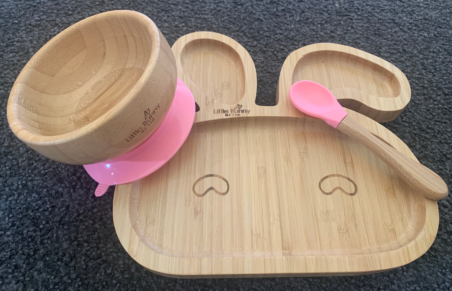 **50% OFF at Checkout. Bamboo Bunny Feeding Set