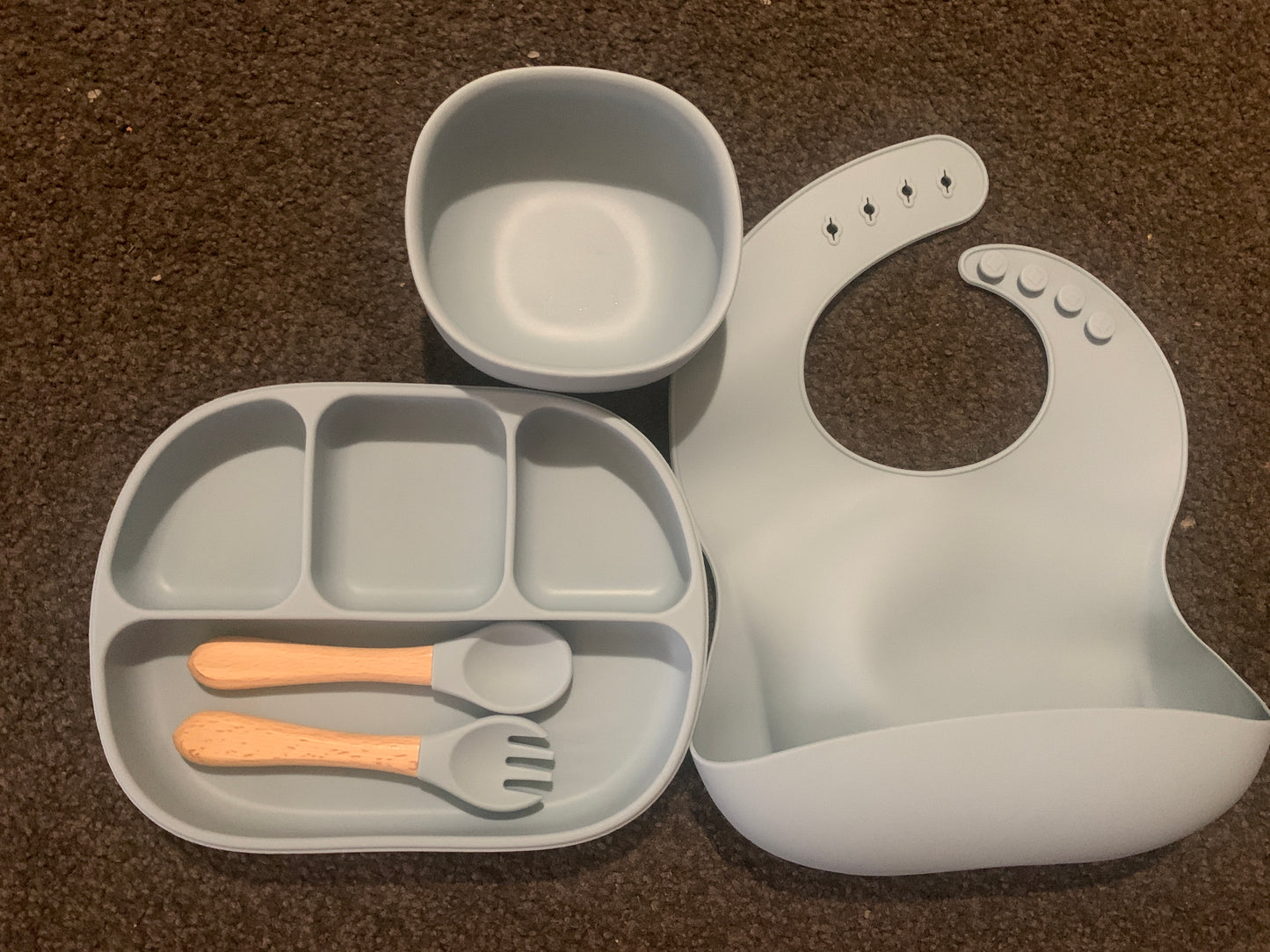 **50% OFF at Checkout. Silicone Feeding set